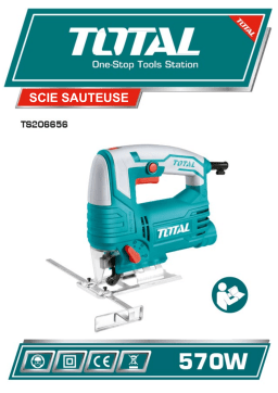 Total TS206656 JIG SAW 570W Manuel du propriétaire