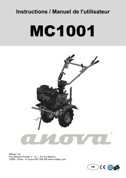 Anova MC1001 MOTOAZADA 7 C.V Manuel du propriétaire