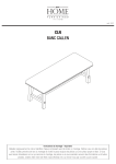 AveSix CLNAG-C73 Callen Bench Mode d'emploi