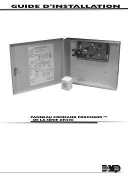 Digital Monitoring Products XR500 Guide d'installation