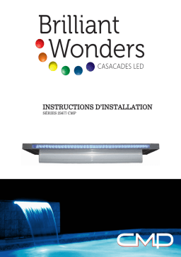 CMP Brilliant Wonders® LED Waterfall Mode d'emploi