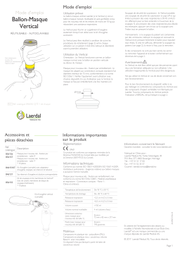 laerdal LGH Upright Bag-Mask Mode d'emploi