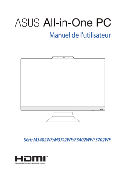 Asus M3402WFA All-in-One PC Manuel utilisateur