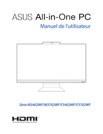 Asus M3402WFA All-in-One PC Manuel utilisateur | Fixfr