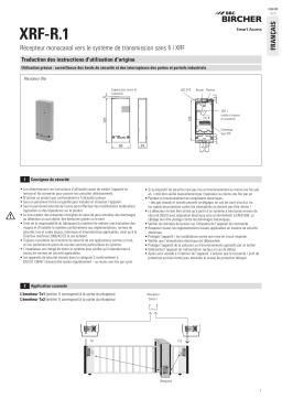 BBC Bircher XRF-R.1 Manuel utilisateur