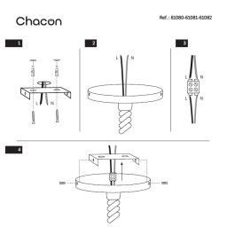 Chacon 61082 Rope suspension kit Manuel utilisateur