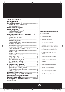 Cobra Electronics 9045220 40-Channel Handheld CB Radio Manuel du propriétaire