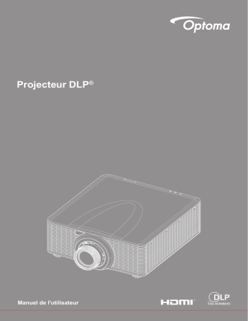 Optoma ZU1100 projector Manuel du propriétaire | Fixfr
