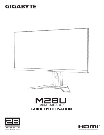 Gigabyte M28U Monitor Manuel utilisateur | Fixfr