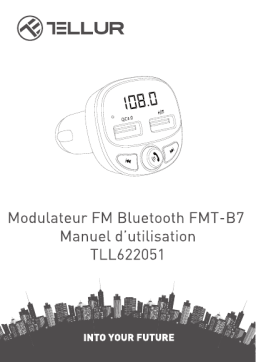 Tellur TLL622051 B7 Bluetooth Fm Transmitter Manuel utilisateur