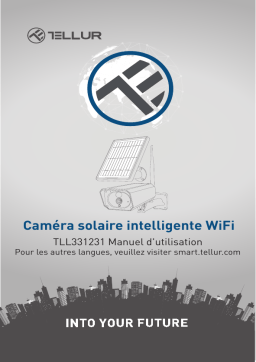 Tellur TLL331231 Wifi Smart Solar Camera 2 Manuel utilisateur
