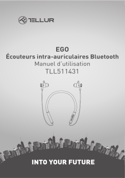 Tellur TLL511431 Ego Bluetooth In Ear Headphones Manuel utilisateur