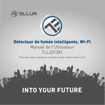 Tellur TLL331281 Wifi Smoke Sensor Manuel utilisateur | Fixfr