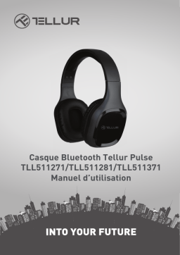 Tellur TLL511281 Pulse Bluetooth Ear Headphones Manuel utilisateur