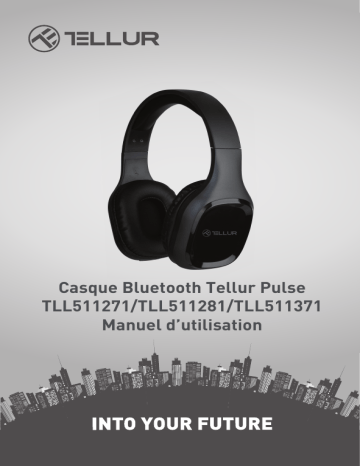 Tellur TLL511281 Pulse Bluetooth Ear Headphones Manuel utilisateur | Fixfr