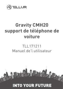 Tellur TLL171211 Gravity Cmh20 Car Phone Holder Manuel utilisateur