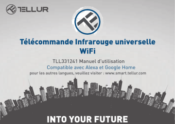 Tellur TLL331241 Smart Ir Wifi Remote Control Manuel utilisateur | Fixfr