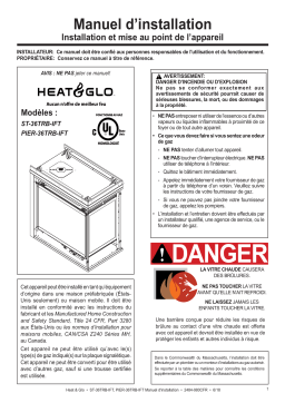 Heat & Glo See-Through/Pier TRB IFT Manuel utilisateur