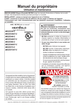 Heat & Glo Mezzo & Mezzo ST Rev C Manuel utilisateur