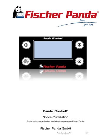 Fischer Panda iControl Manuel du propriétaire | Fixfr