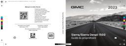 GMC Sierra 2023 Mode d'emploi