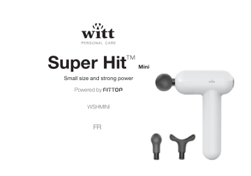 Witt Super Hit Mini Manuel du propriétaire | Fixfr