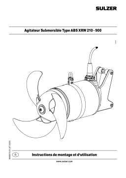 Sulzer Submersible Mixer Type ABS XRW 210 - 900 Manuel utilisateur