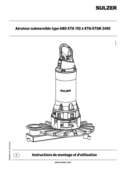 Sulzer XTA, XTAK Manuel utilisateur