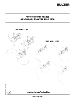 Sulzer Flow Booster Type ABS SB / XSB Mode d'emploi