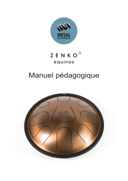 Metal Sounds 15220670 Percussion de relaxation Zenko Equinox Mode d'emploi