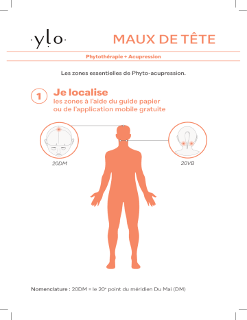 NATURE & DECOUVERTES 15213430 Stylo phyto-acupression Ylo maux de tête Mode d'emploi | Fixfr