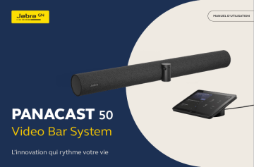 PanaCast 50 Video Bar System ZR | PanaCast 50 Video Bar System MS | Jabra PanaCast 50 Video Bar System UC Manuel utilisateur | Fixfr