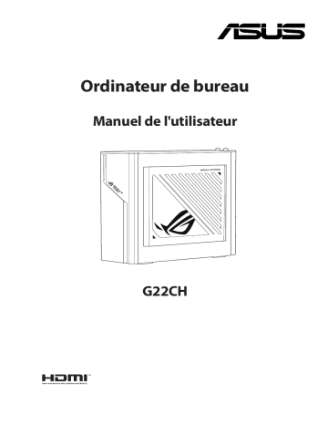 Asus G22CH Mini PC Manuel utilisateur | Fixfr