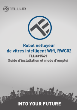 Tellur TLL331541 Smart Wifi Robot Window Cleaner Rwc0 Manuel utilisateur