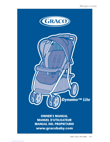 Graco Dynamo Lite PD175306C Manuel du propriétaire | Fixfr