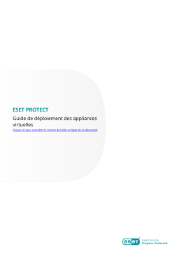 ESET PROTECT 10.1—Virtual Appliance Deployment Guide Manuel utilisateur