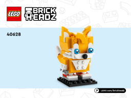 Lego 40628 BrickHeadz Manuel utilisateur