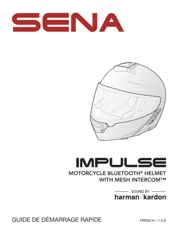 Sena Impulse Guide de démarrage rapide | Fixfr