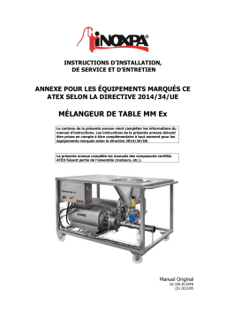 iNOXPA Table Blender MM Manuel utilisateur