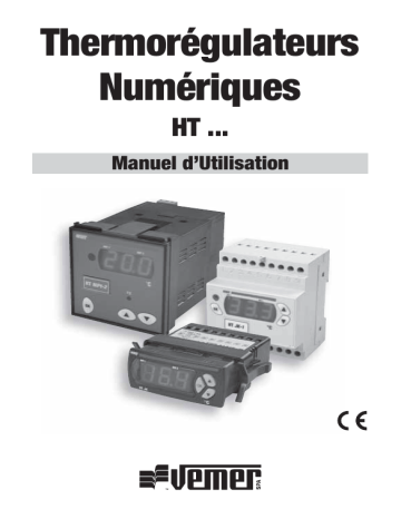 Vemer HT NTC-2P7A Digital heat regulator Manuel utilisateur | Fixfr