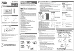 Vemer Tuo Wi-Fi Lite Nero Chronothermostat Manuel utilisateur