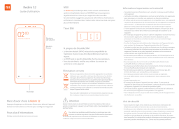 Mi Redmi S2 Manuel utilisateur
