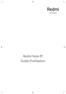 Mi Redmi Note 8T Manuel utilisateur