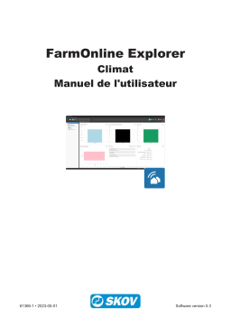 Skov FarmOnline Explorer climate Manuel utilisateur