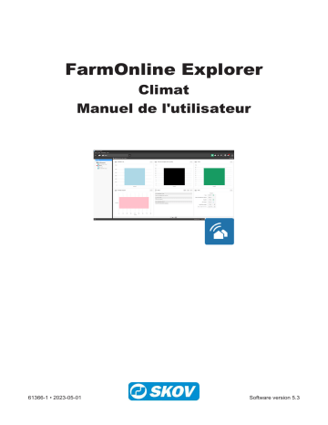 Skov FarmOnline Explorer climate Manuel utilisateur | Fixfr