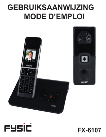 Fysic FX-6107 DECT telefoon met intercom Manuel utilisateur | Fixfr