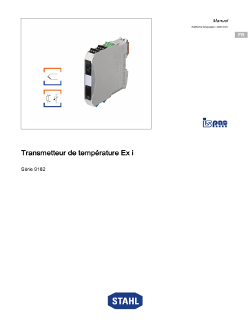 Stahl 9182 Mode d'emploi | Fixfr