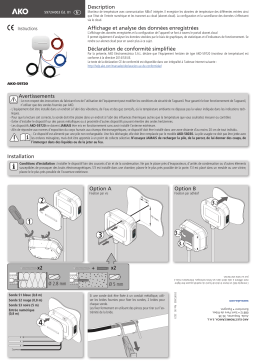 Manuel d'utilisation AKO-59720: Moniteur de température NBIoT