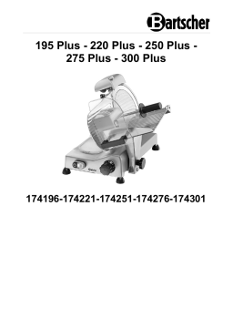 Bartscher 174196 Mode d'emploi