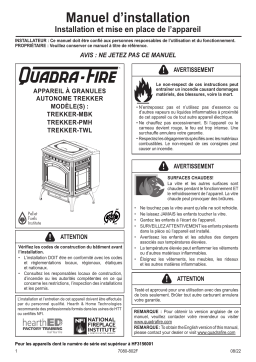 Quadra-Fire Trekker Series Pellet Stove Installation manuel